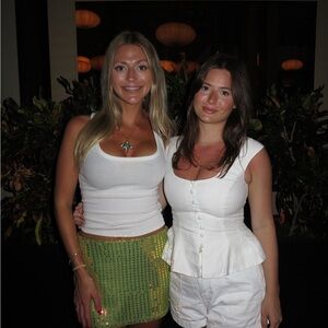 Reformation Paolina White Top